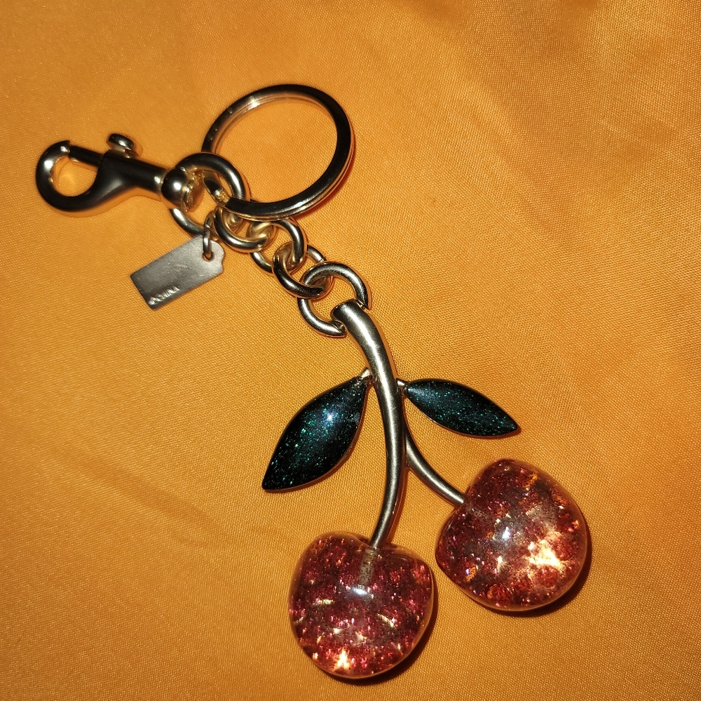 Coach Cherry 🍒  Purse Charm.